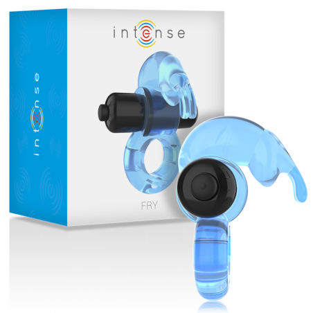 INTENSE - FRY ANILLO VIBRADOR AZUL INTENSE COUPLES TOYS