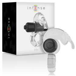 INTENSE - FRY ANILLO VIBRADOR TRANSPARENTE INTENSE COUPLES TOYS