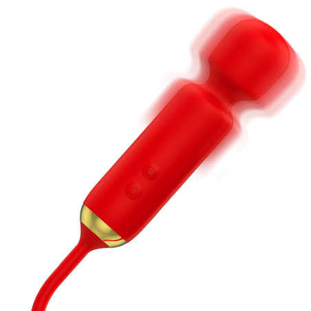 MIA - TOSCANA DOUBLE PLEASURE WAND + HUEVO VIBRADOR MIA