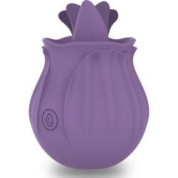 INTENSE - VIOLET ESTIMULADOR LENGUA BASE MAGNÉTICA INTENSE FUN 2