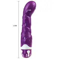 BAILE - REALISTIC COCK 10 RITMOS SENSATION VIOLETA 2