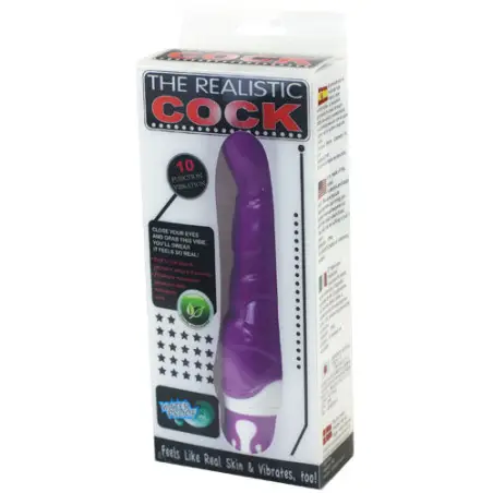 Realistic Cock 10 Ritmos Sensation Violeta | Baile