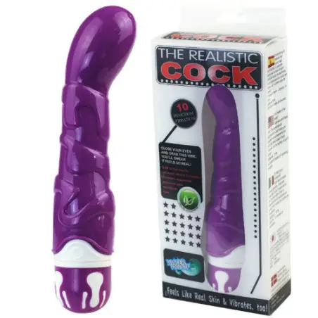 Realistic Cock 10 Ritmos Sensation Violeta | Baile
