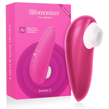 WOMANIZER - STARLET 3 ESTIMULADOR CLÍTORIS ROSA WOMANIZER
