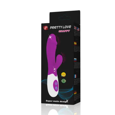 Flirtation Vibrador Snappy - 30 Ritmos | Pretty Love