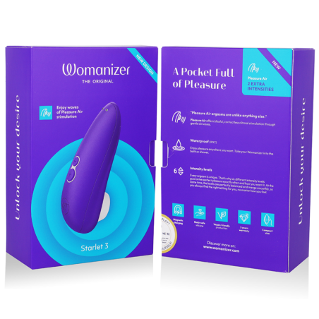 WOMANIZER - STARLET 3 ESTIMULADOR CLÍTORIS INDIGO WOMANIZER