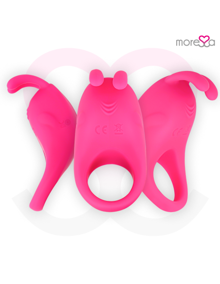 MORESSA - BRAD PREMIUM SILICONE RECARGABLE ROSA 