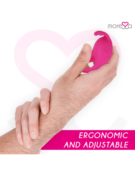MORESSA - BRAD PREMIUM SILICONE RECARGABLE ROSA 