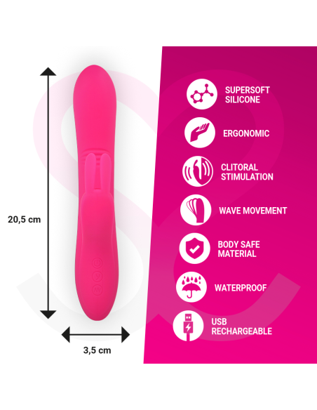 MORESSA - ETHAN EFECTO WAVE MAS POTENTE VIBRACIÓN PREMIUM SILICONE RECARGABLE 