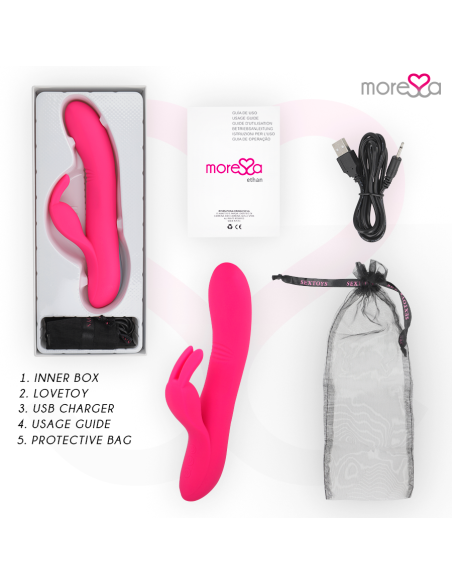 MORESSA - ETHAN EFECTO WAVE MAS POTENTE VIBRACIÓN PREMIUM SILICONE RECARGABLE 
