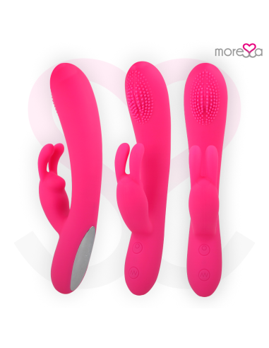 MORESSA - GINO TICKLING VAGINAL PREMIUM SILICONE RECARGABLE 