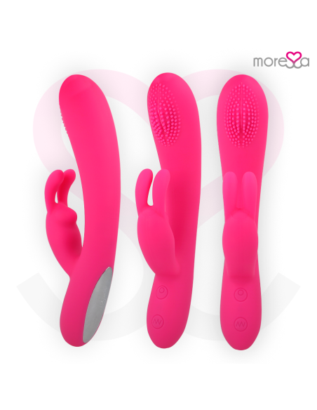 MORESSA - GINO TICKLING VAGINAL PREMIUM SILICONE RECARGABLE 