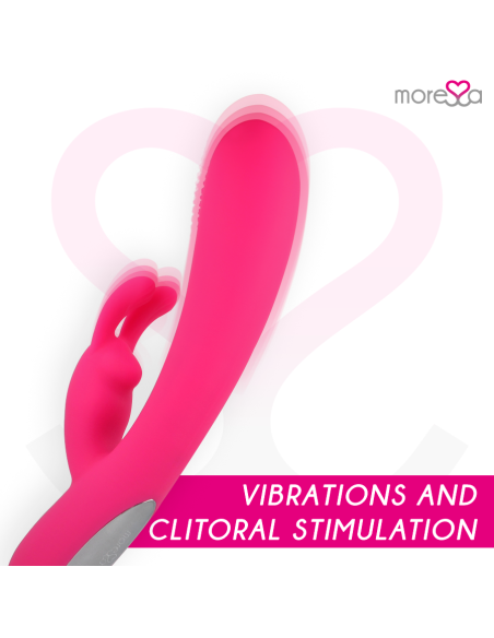 MORESSA - GINO TICKLING VAGINAL PREMIUM SILICONE RECARGABLE 