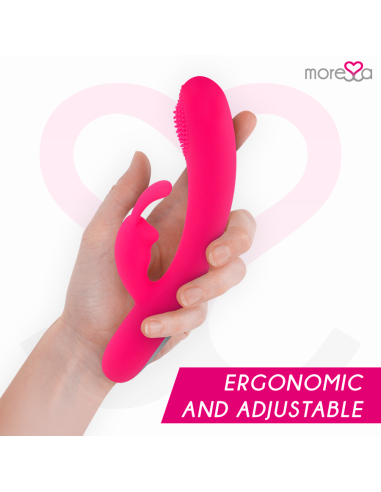 MORESSA - GINO TICKLING VAGINAL PREMIUM SILICONE RECARGABLE 