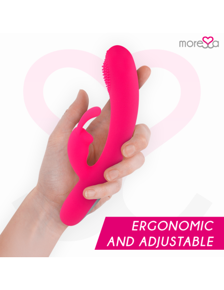 MORESSA - GINO TICKLING VAGINAL PREMIUM SILICONE RECARGABLE 