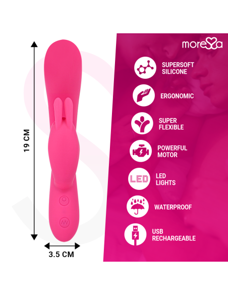 MORESSA - TELMO TICKLING CLITORIAL PREMIUM SILICONE RECARGABLE 