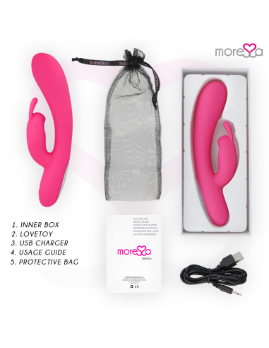 MORESSA - TELMO TICKLING CLITORIAL PREMIUM SILICONE RECARGABLE 