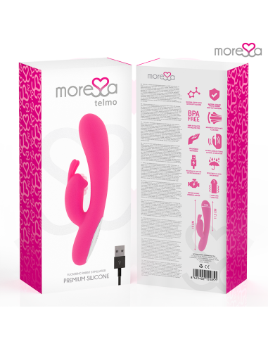 MORESSA - TELMO TICKLING CLITORIAL PREMIUM SILICONE RECARGABLE 