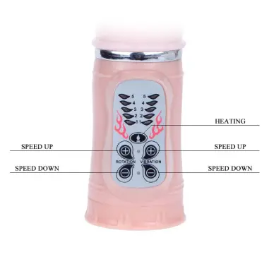 Heat Fire Bunny Rampante Temperature 10F - Vibrador | Baile