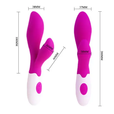 Vibrador Estimulador Newman - Silicona | Pretty Love