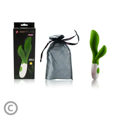 Flirtation Vibrador Owen Verde - Silicona | Pretty Love