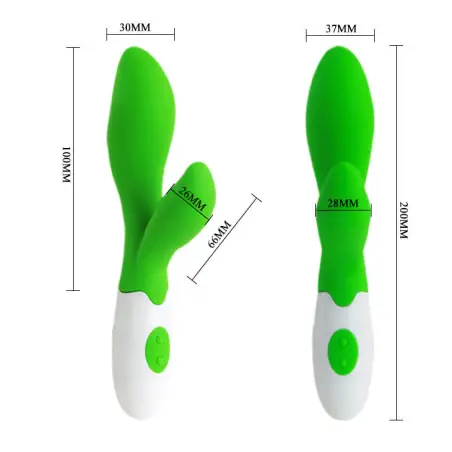 Flirtation Vibrador Owen Verde - Silicona | Pretty Love