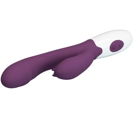 Andre Vibrador Rabbit & Estimulador Punto G Morado