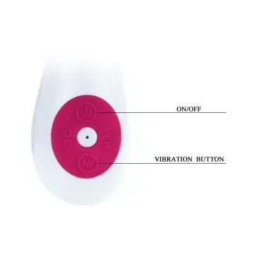 Flirtation Vibrador con Rabbit Gene - Silicona | Pretty Love