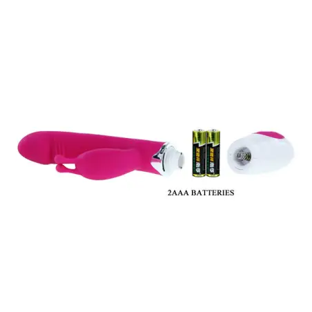 Flirtation Vibrador con Rabbit Gene - Silicona | Pretty Love