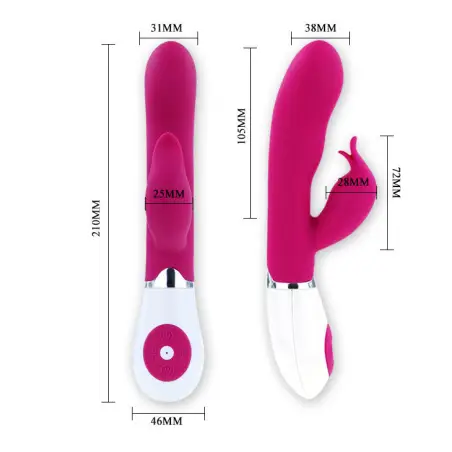 Flirtation Vibrador con Estimulador Felix | Pretty Love