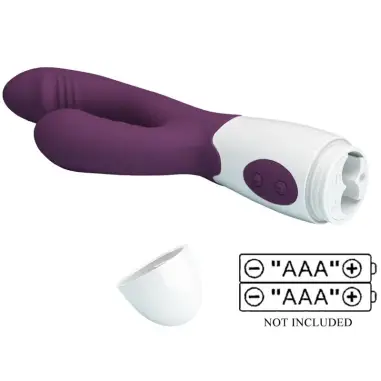 Andre Vibrador Rabbit & Estimulador Punto G Morado