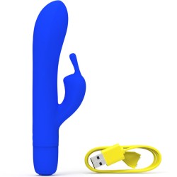 B SWISH - BWILD BUNNY INFINITE CLASSIC VIBRADOR RECARGABLE SILICONA AZUL B SWISH