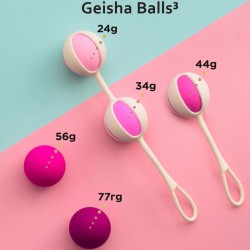 G-VIBE - SET 5 GEISHA BALLS3 ROSA G-VIBE 2