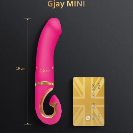 G-VIBE - GJAY MINI VIBRADOR SILICIONA ROSA G-VIBE