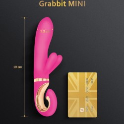 G-VIBE - GRABBIT MINI VIBRADOR SILICIONA ROSA G-VIBE 2