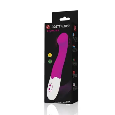 Flirtationvibrador Charles - Silicona | Pretty Love