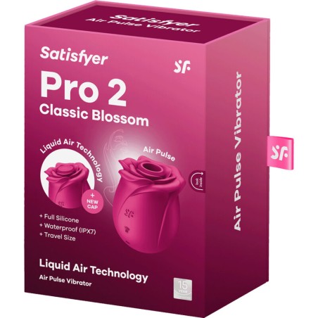 SATISFYER - AIR PULSE PRO 2 CLASSIC BLOSSOM VIBRADOR SATISFYER AIR PULSE