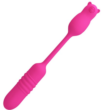 PRETTY LOVE - NOBIKUMA BALA VIBRADORA DE SILICONA ROSA PRETTY LOVE FLIRTATION