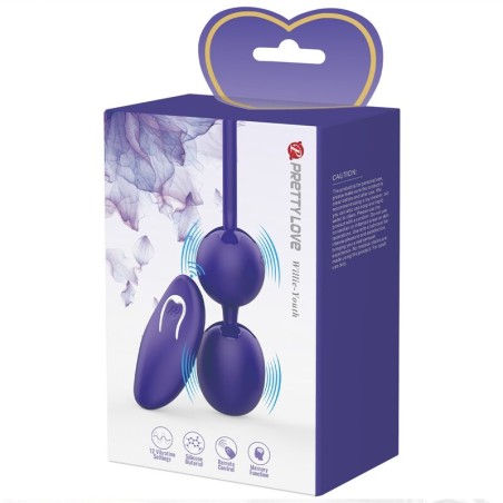 PRETTY LOVE - WILLIE YOUTH BOLAS CONTROL REMOTO & VIBRACIÓN VIOLETA PRETTY LOVE LED