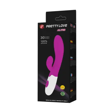 Flirtation Vibrador con Estimulador Clitoris Alvis