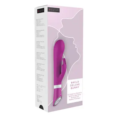 Bwild Deluxe Bunny Rabbit Vibrator Raspberry | B Swish