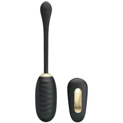 PRETTY LOVE - DOREEN HUEVO VIBRADOR DE LUJO RECARGABLE NEGRO CONTROL REMOTO PRETTY LOVE SMART 2
