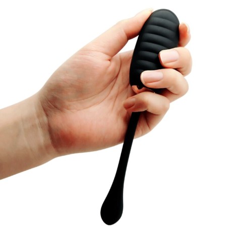 PRETTY LOVE - DOREEN HUEVO VIBRADOR DE LUJO RECARGABLE NEGRO CONTROL REMOTO PRETTY LOVE SMART