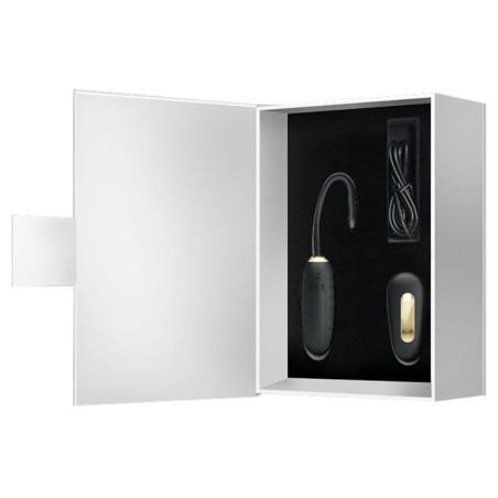 PRETTY LOVE - DOREEN HUEVO VIBRADOR DE LUJO RECARGABLE NEGRO CONTROL REMOTO PRETTY LOVE SMART