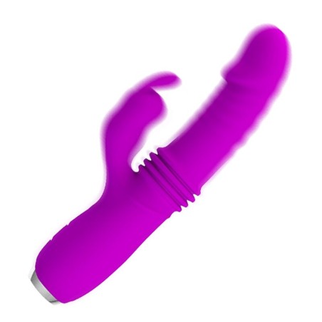 PRETTY LOVE - DOROTHY VIBRADOR CONEJO RECARGABLE MORADO PRETTY LOVE C-TYPE