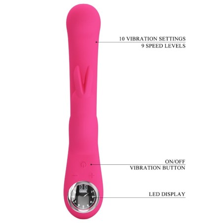 PRETTY LOVE - LAMAR VIBRADOR RABBIT & PUNTO G ROSA PRETTY LOVE LED