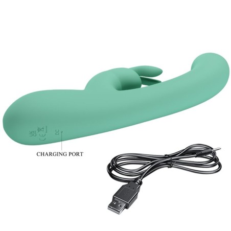 PRETTY LOVE - LAMAR VIBRADOR RABBIT & PUNTO G VERDE PRETTY LOVE LED