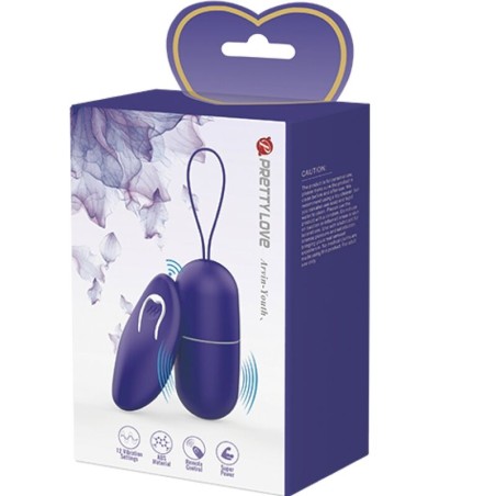 PRETTY LOVE - ARVIN YOUTH HUEVO VIBRADOR CONTROL REMOTO VIOLETA PRETTY LOVE YOUTH