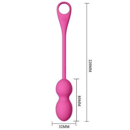 PRETTY LOVE - ELVIRA BOLAS VIBRADORAS RECARGABLE ROSA PRETTY LOVE SMART