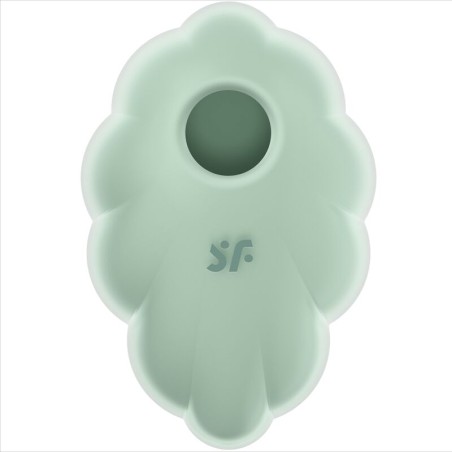 SATISFYER - CLOUD DANCER VERDE VIBRADOR AIR PULSE SATISFYER AIR PULSE